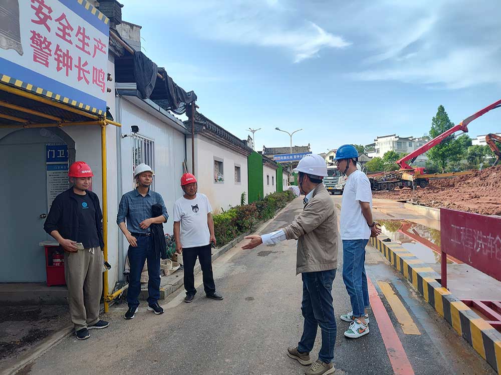 筑牢安全防線，強化質量管理——城建投公司對各在建項目開展安全質量專項檢查